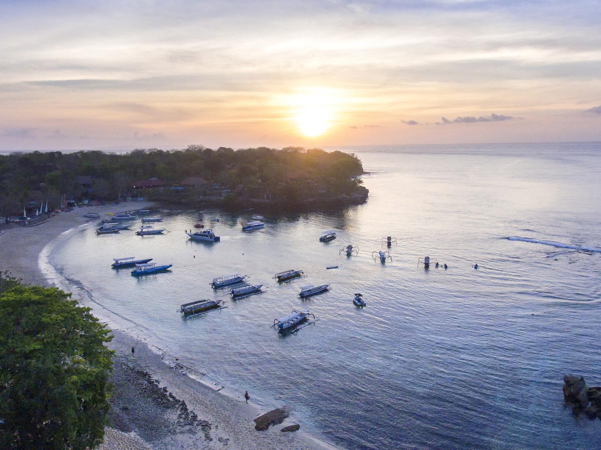 Mushroom Beach Bungalows Lembongan Extérieur photo