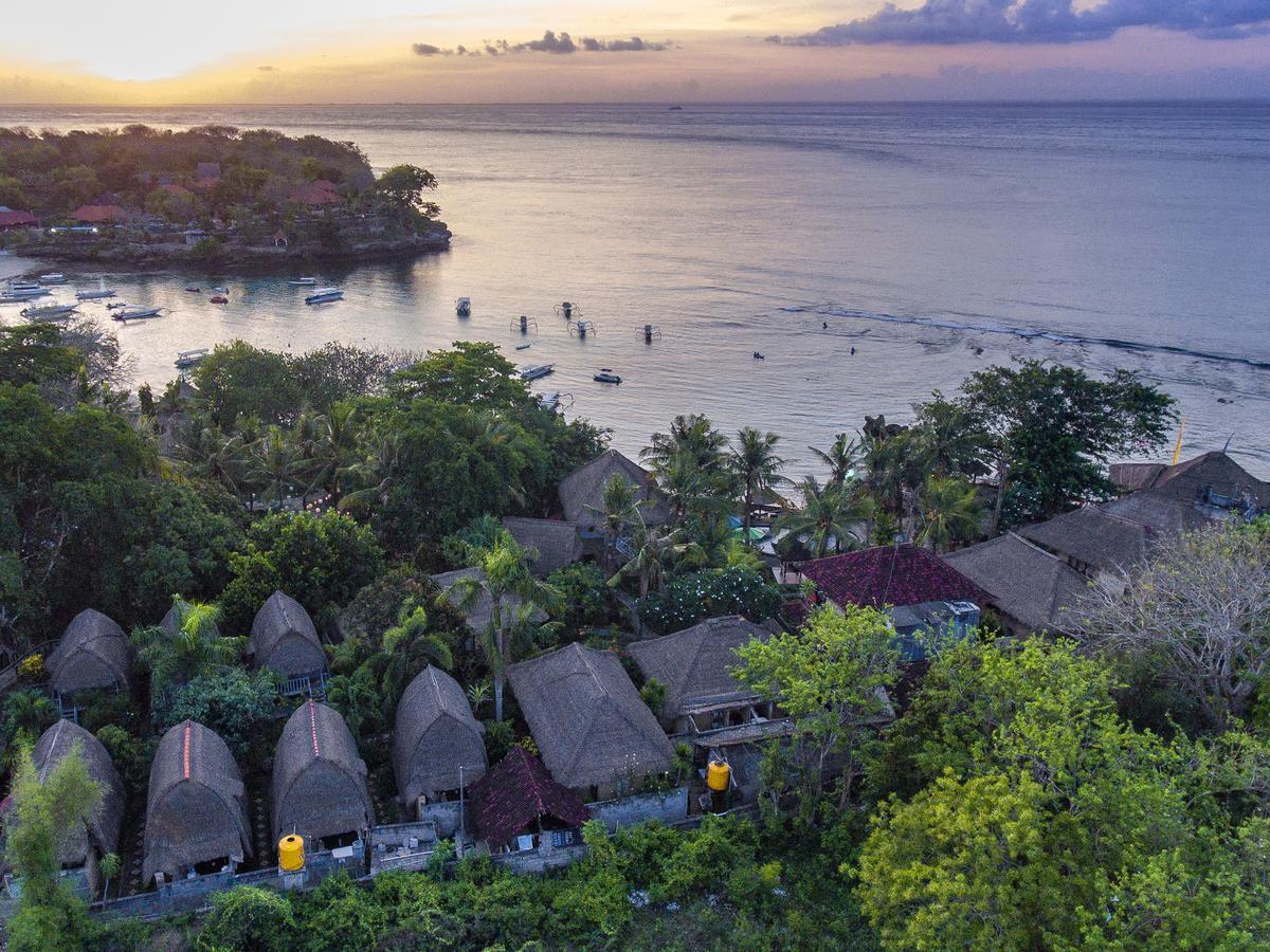 Mushroom Beach Bungalows Lembongan Extérieur photo